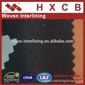 (3410)100%Polyester Plain Fusible Woven Interlining&Lining Fabric Apparel Accessories